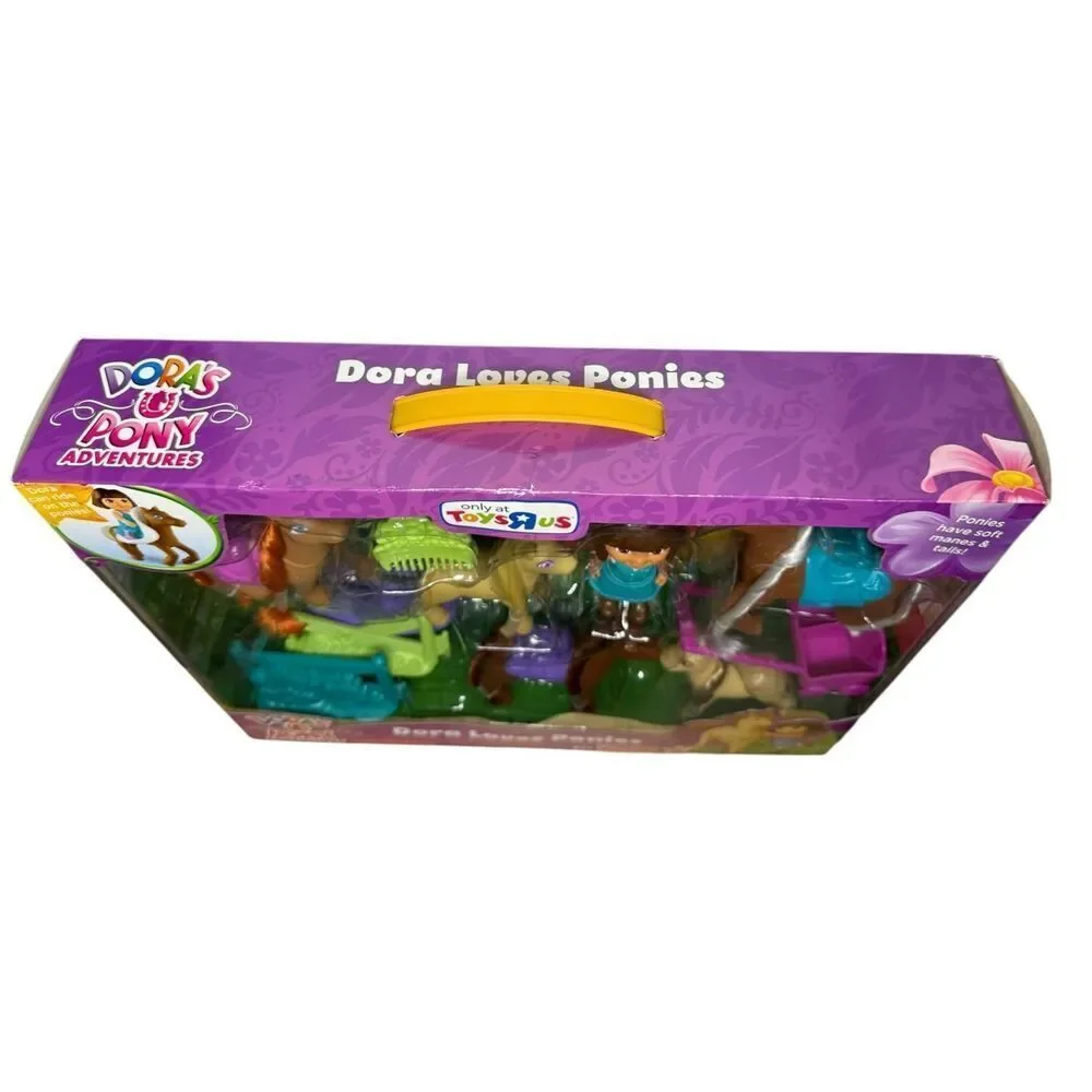 Fisher Price Dora the Explorer Dora Loves Ponies Pony Adventure Toys R Us NEW‎