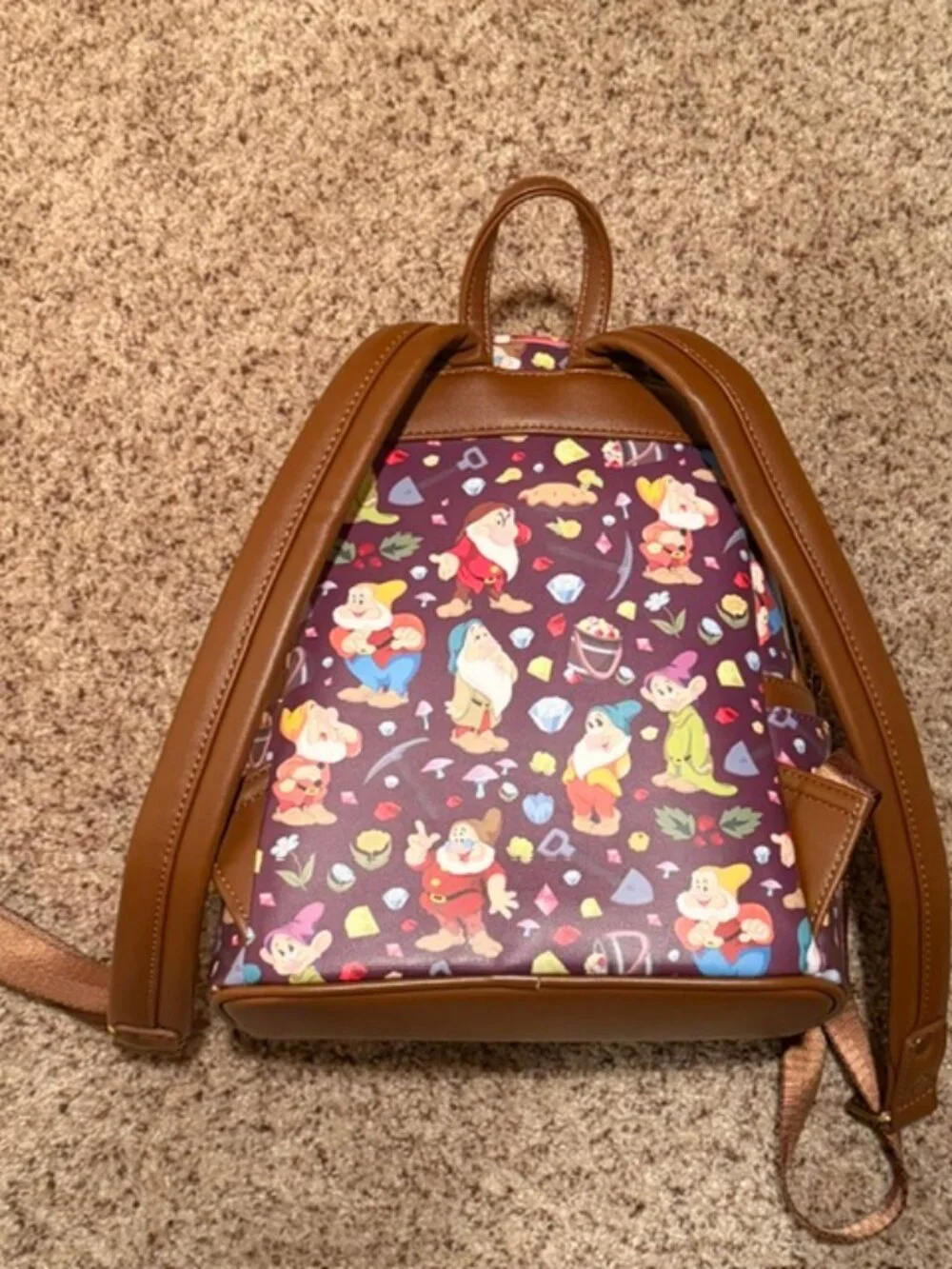 Seven Dwarves Snow White Loungefly Mini-Backpack