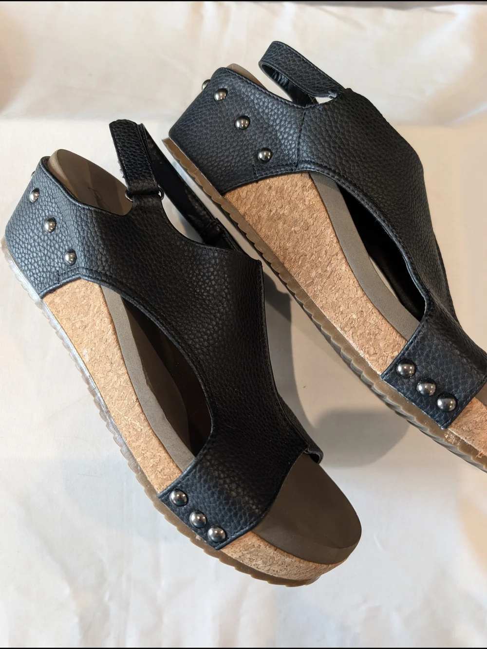 Corkys textured black