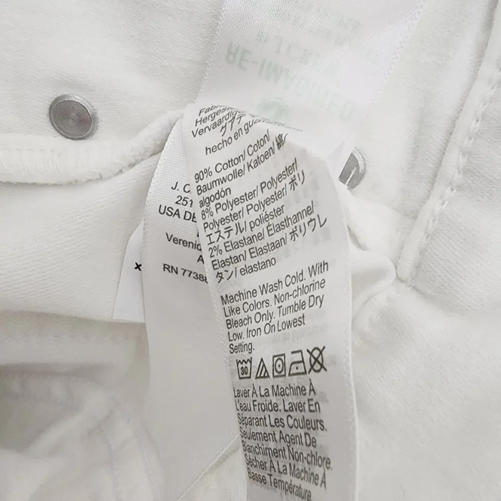 J.Crew NWT White Vintage 10