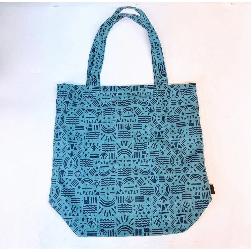 Patagonia‎ Protected Peaks 59280 Tribal Organic Cotton Canvas Market Tote Bag