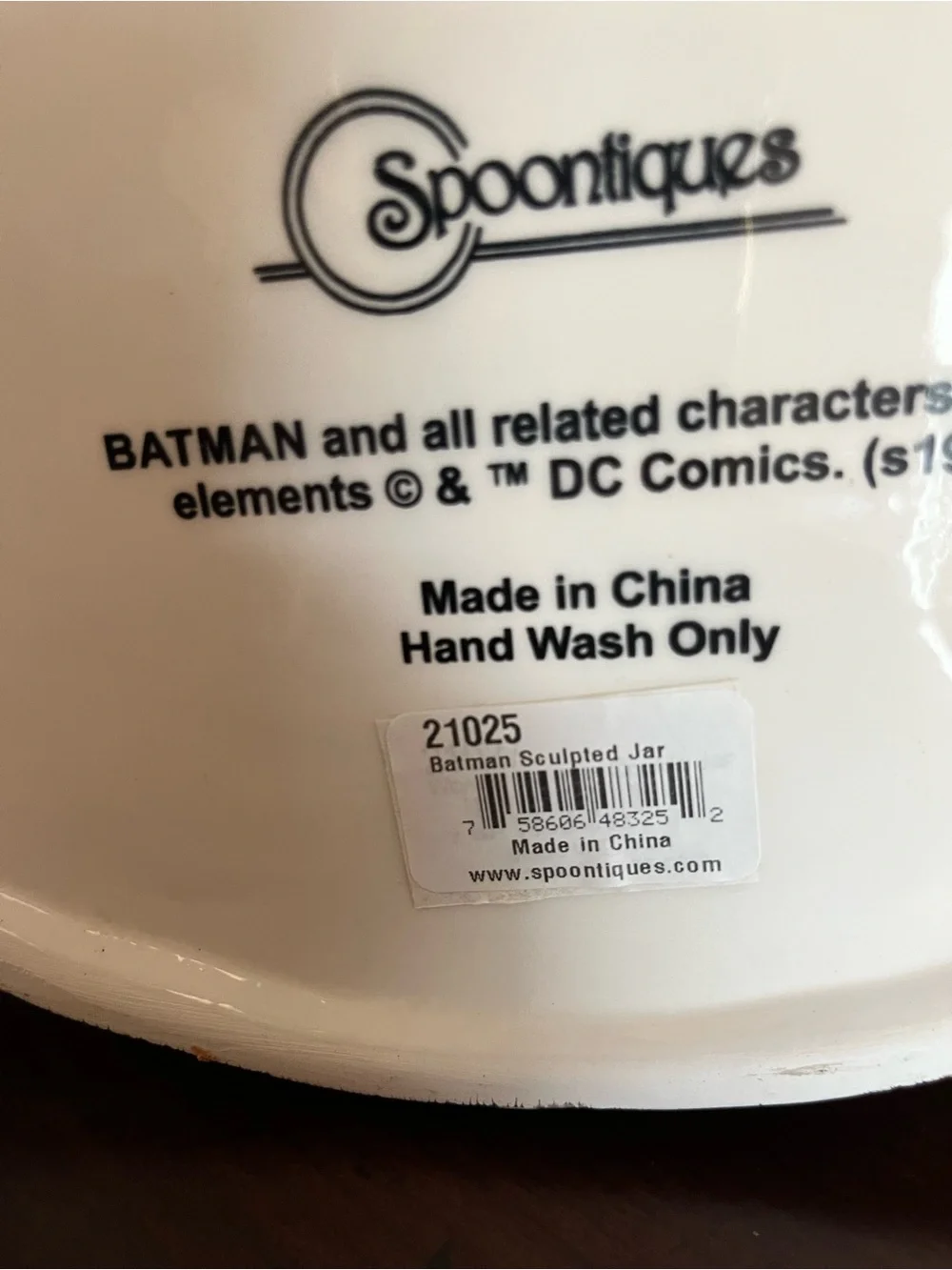 Spoontiques batman lid