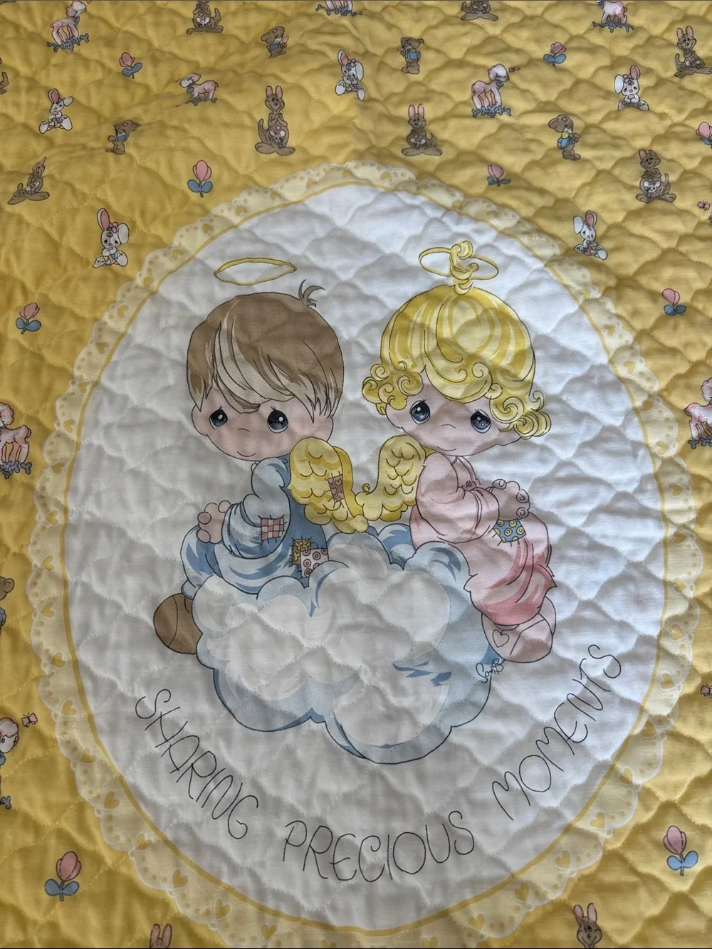 Precious Moments vintage yellow