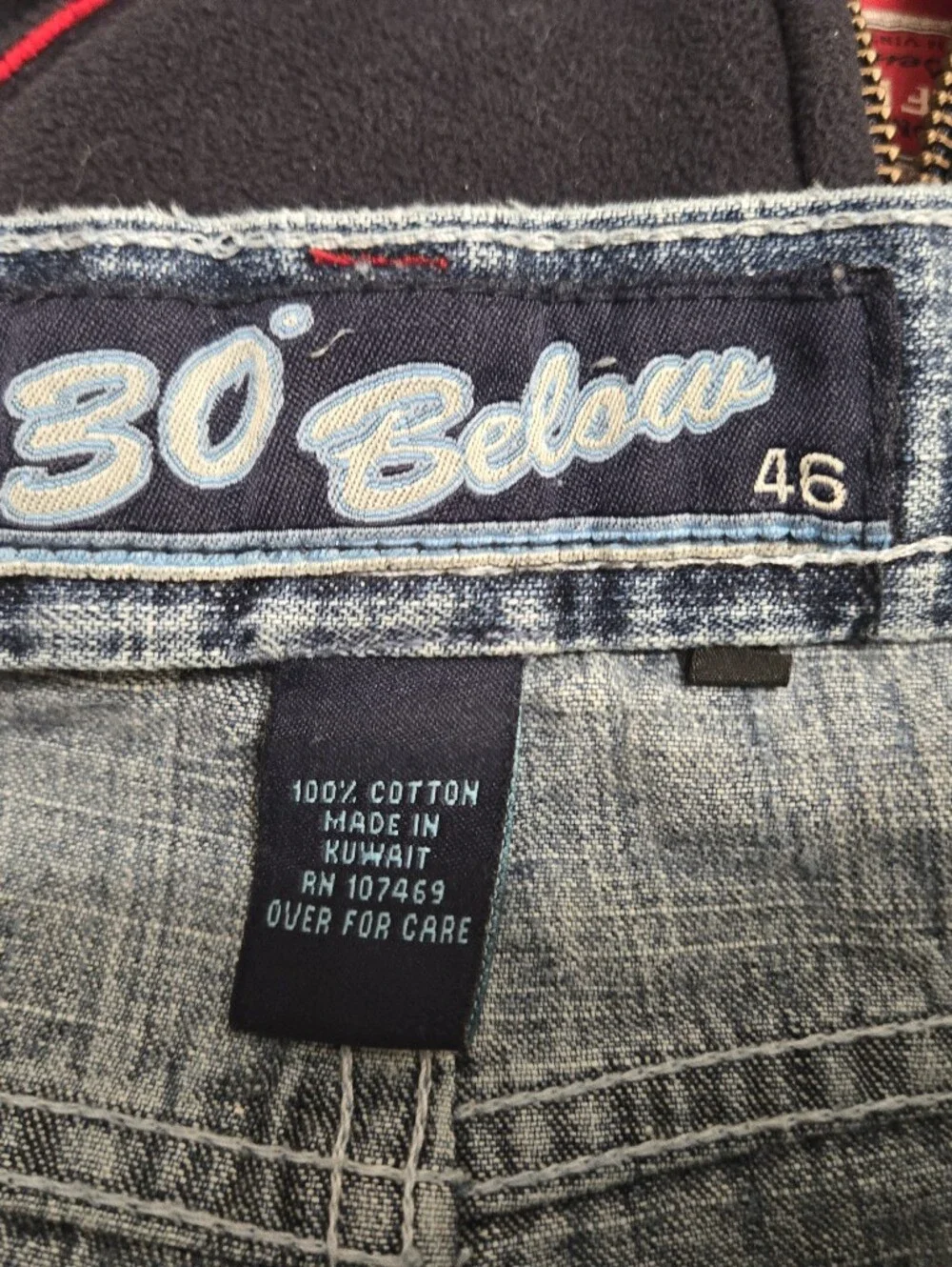 30° Below - Men's 46 Width Jeans - Thirty Degrees Below - 90s/Y2K