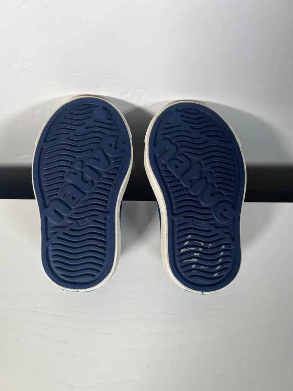 Native Shoes blue toddler pre