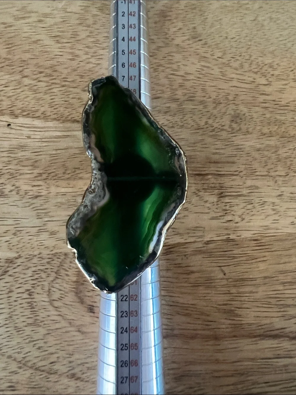 N/A polished green