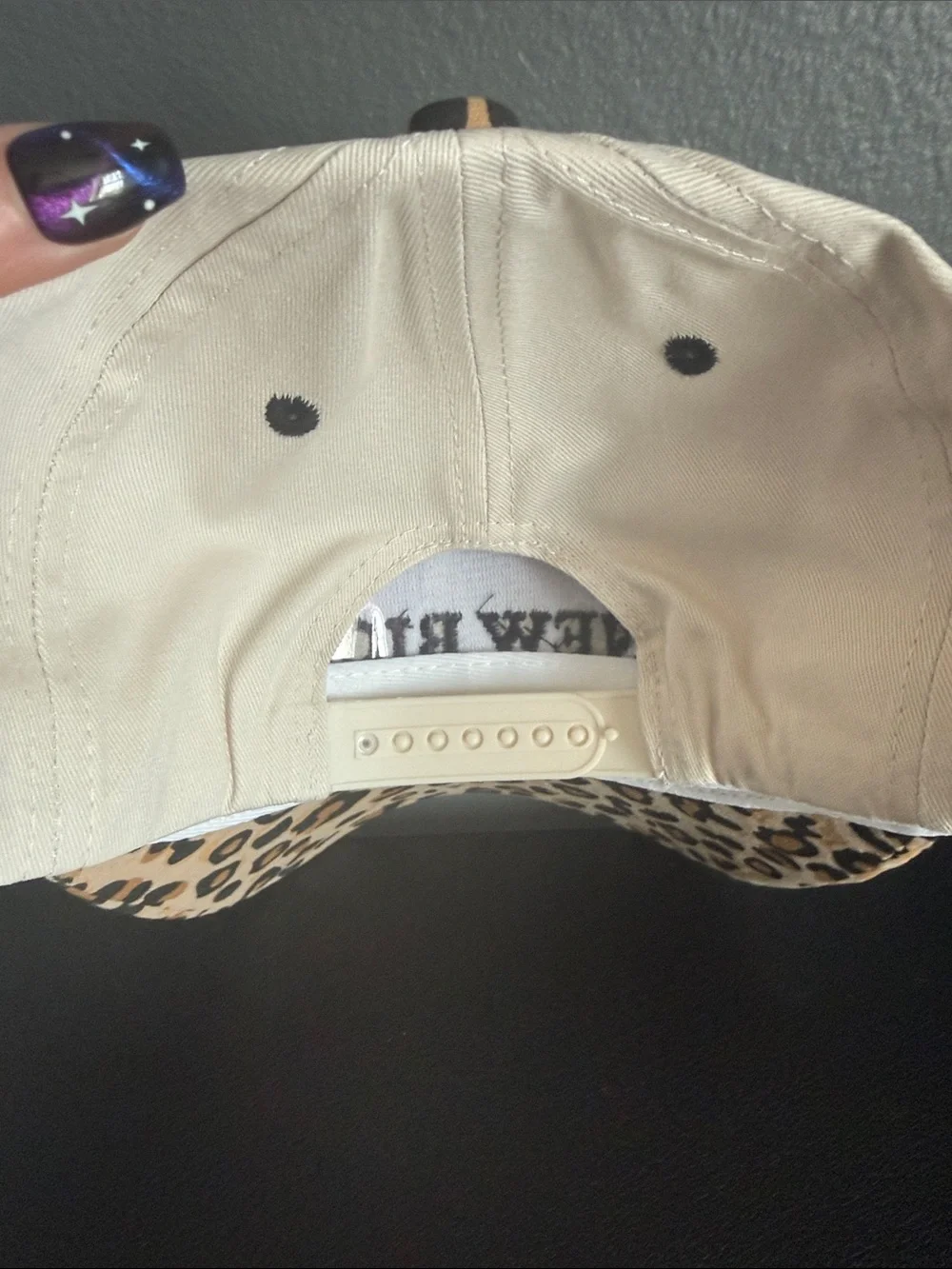 New Era Cream and Leopard Print 