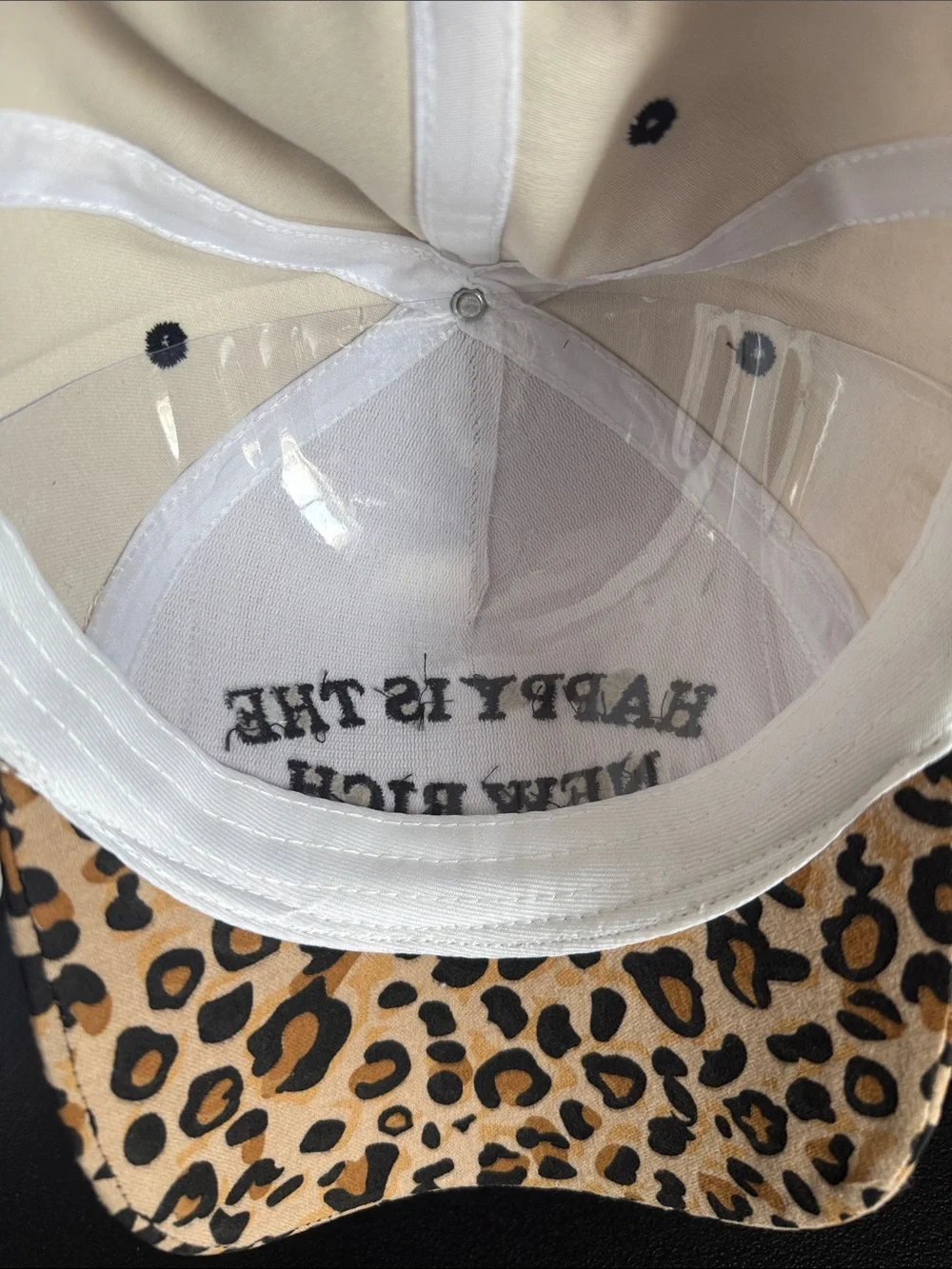 New Era Cream and Leopard Print 
