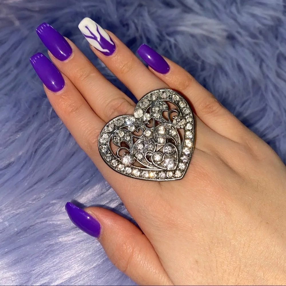 N/A diamond heart