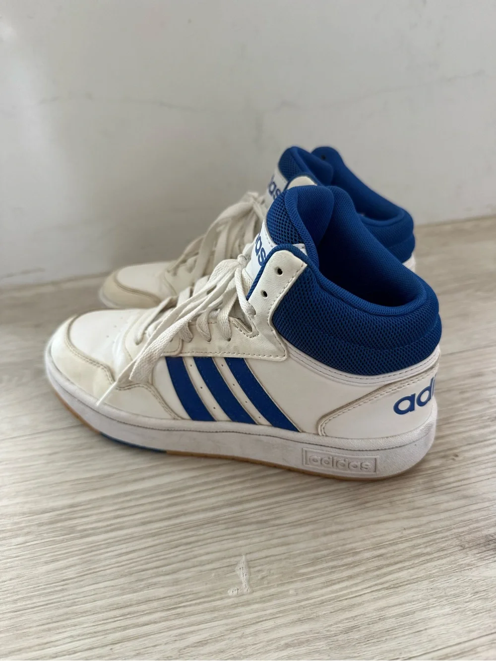 Adidas Hoops 3.0 Mid K 'White Royal Blue'