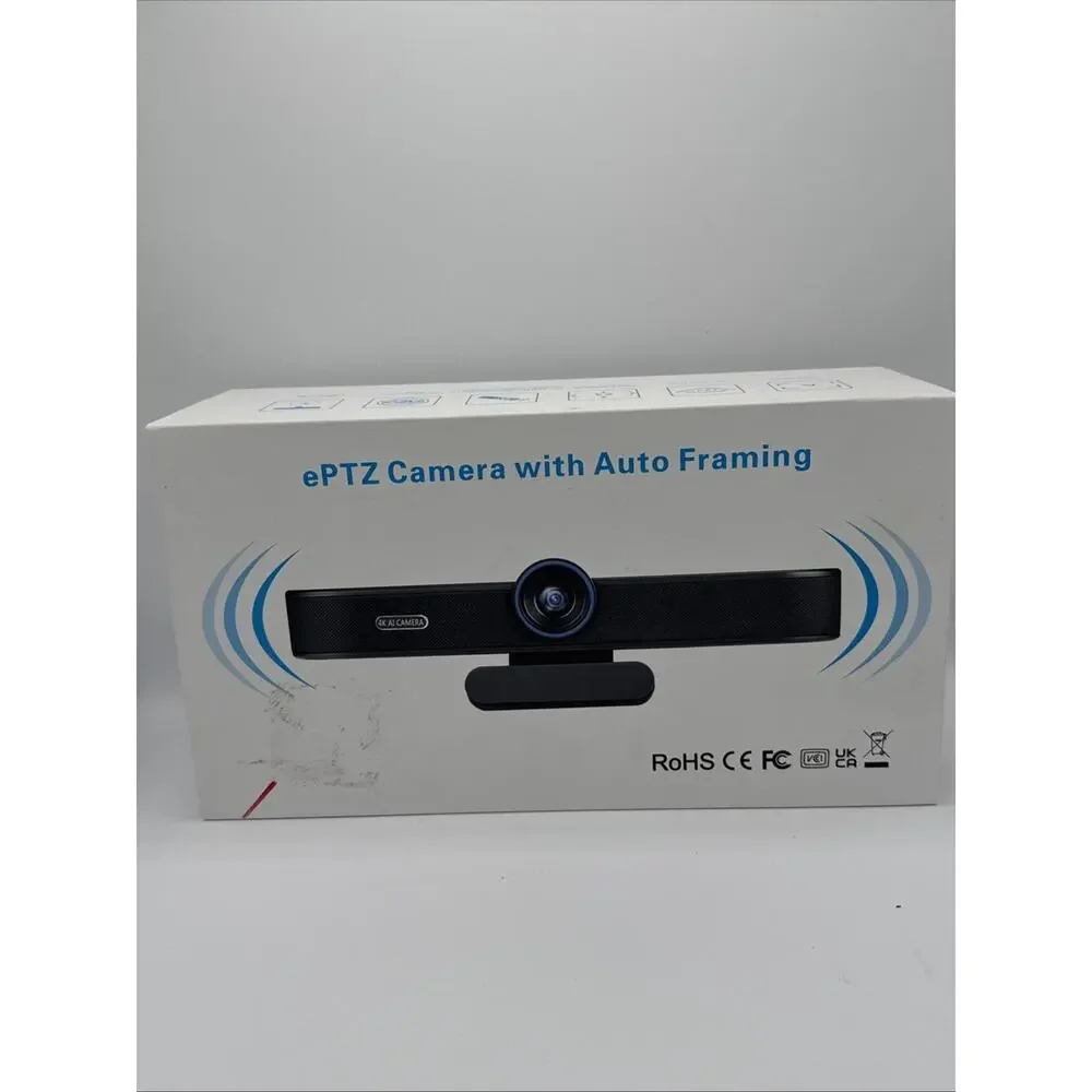4K ePTZ Video Conferencing Camera with AI Auto Framing