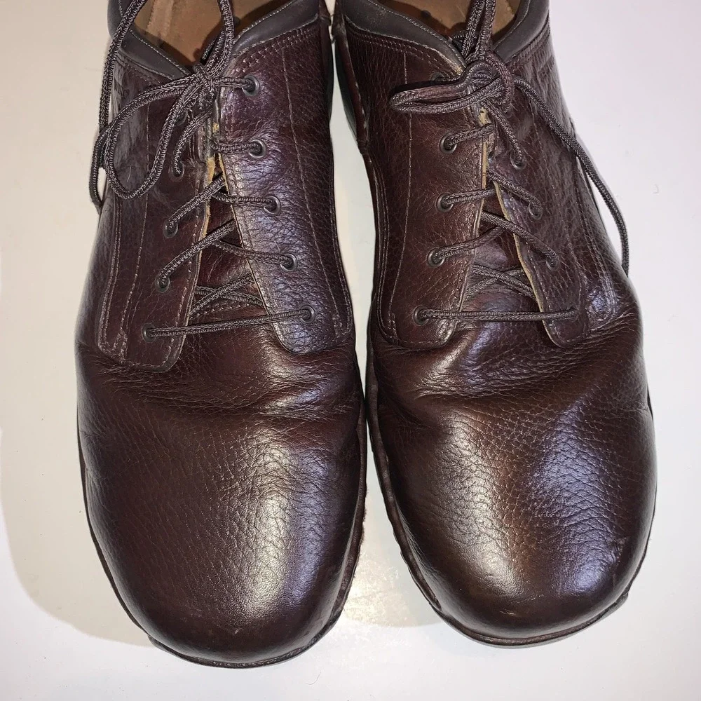 Red Wing 6704 Shoes Mens 12 Brown Leather Aluminum Toe Lace Up Work Comfort