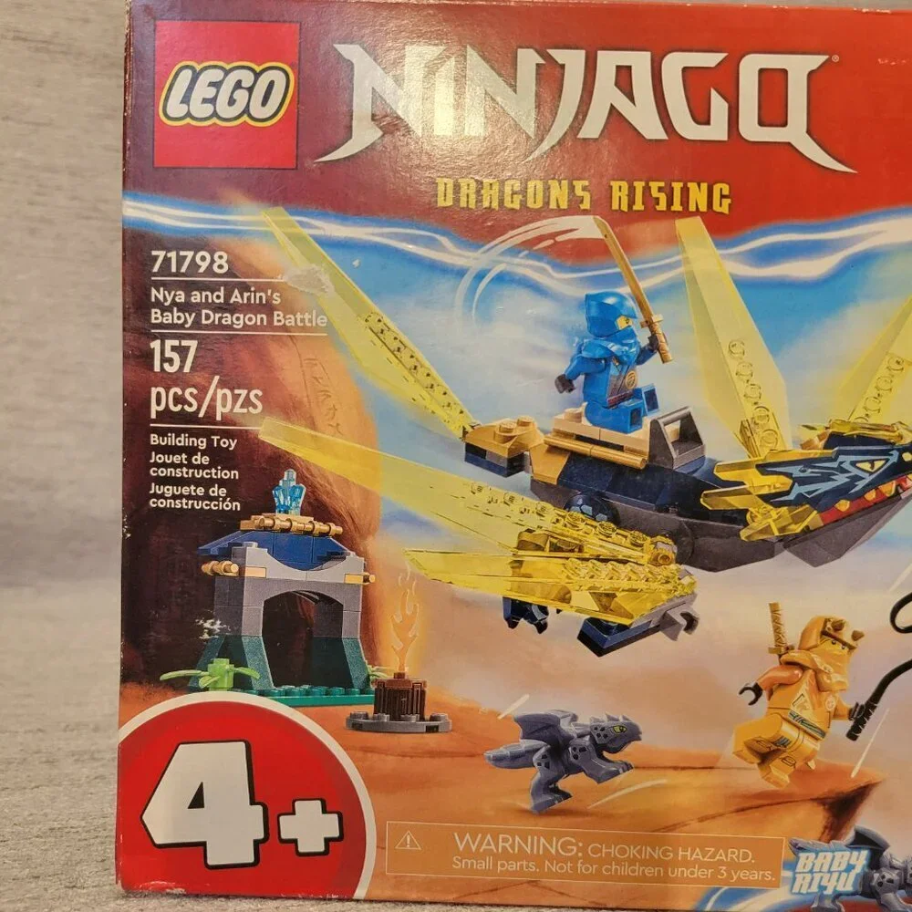 Lego Ninjago Nya and Arin's Baby Dragon Battle 71798