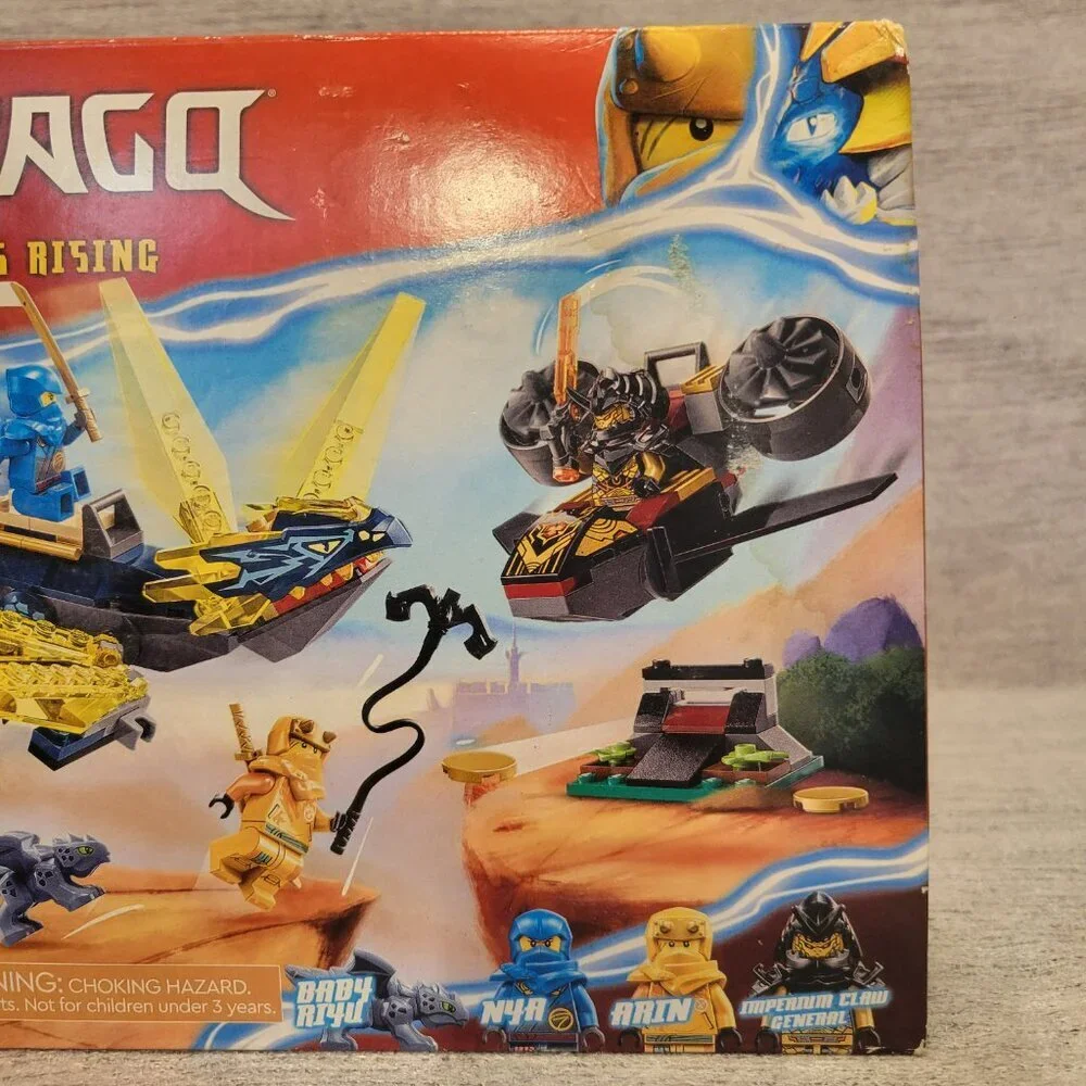 Lego Ninjago Nya and Arin's Baby Dragon Battle 71798