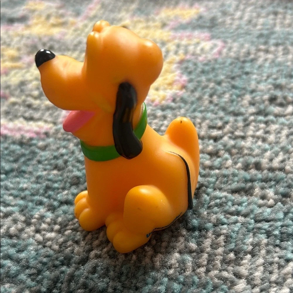 Fisher Price Little People Disney Pluto Toy 2014 Mattel 2.25 '' Figure Dog