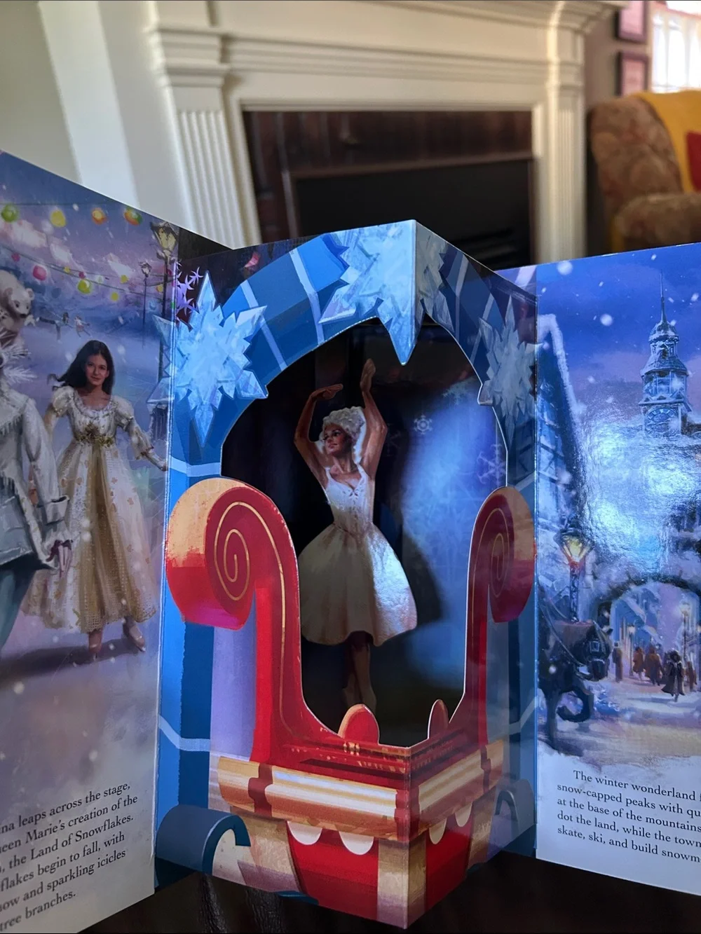 Disney The Nutcracker and the Four Realms Pop-Up Book hardcover ballet pop up