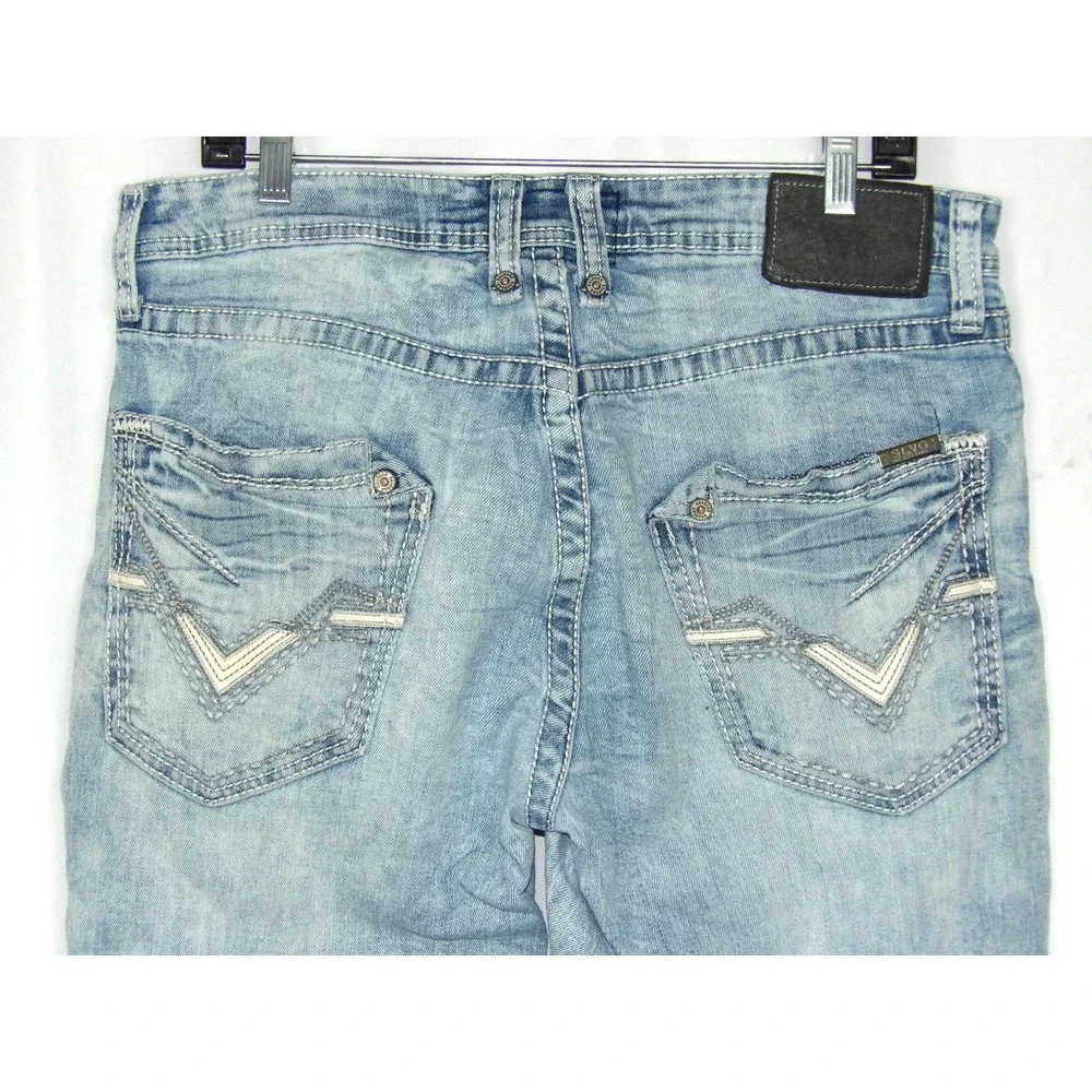 SALVAGE For BUCKLE Regular Fit MAYHEM Straight Leg Jeans Men's 34 X 32