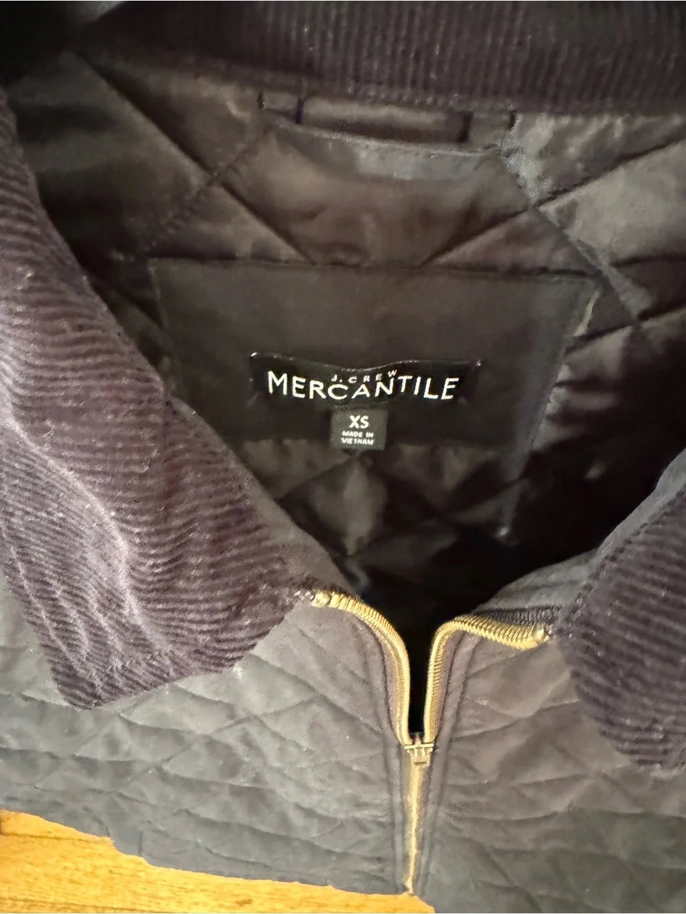 JCREW Mercantile classic quilted