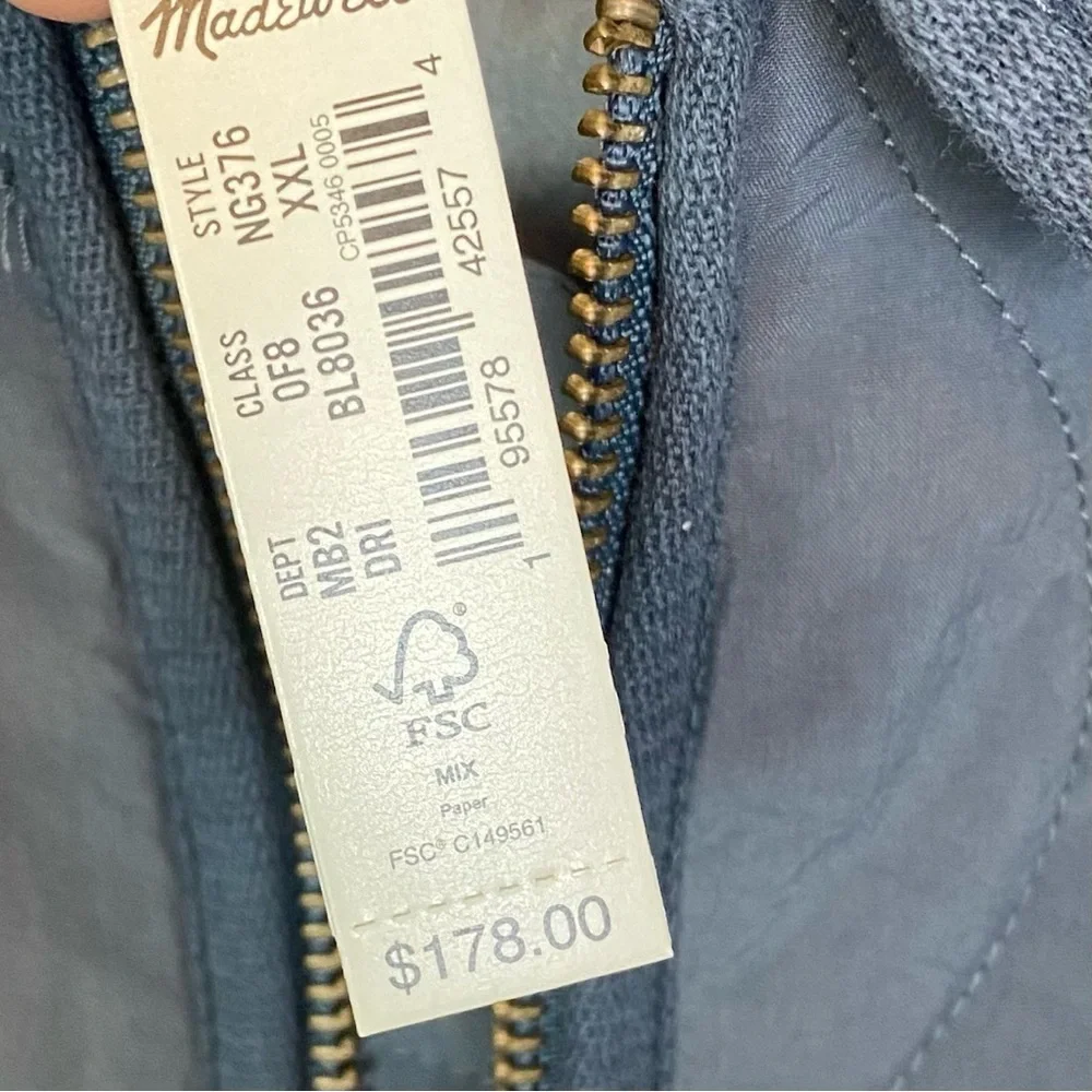 Madewell men’s quilted