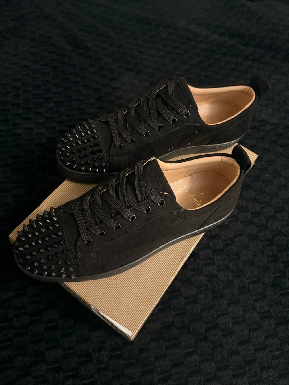 Christian Louboutin black low