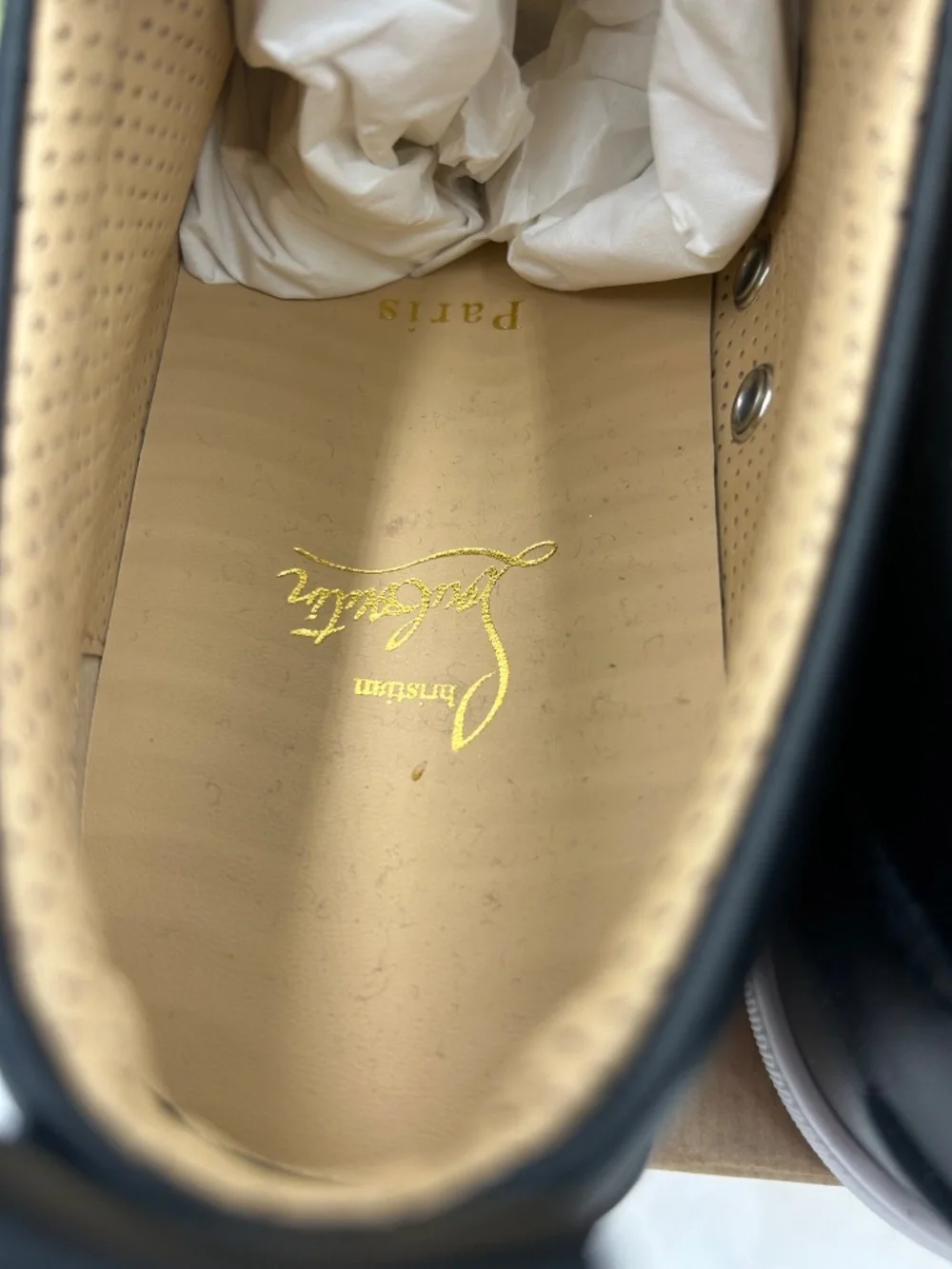 Men’s Christian Louboutin F.A.V Fique Slip On Sneaker's Size 41.5/8.5 US
