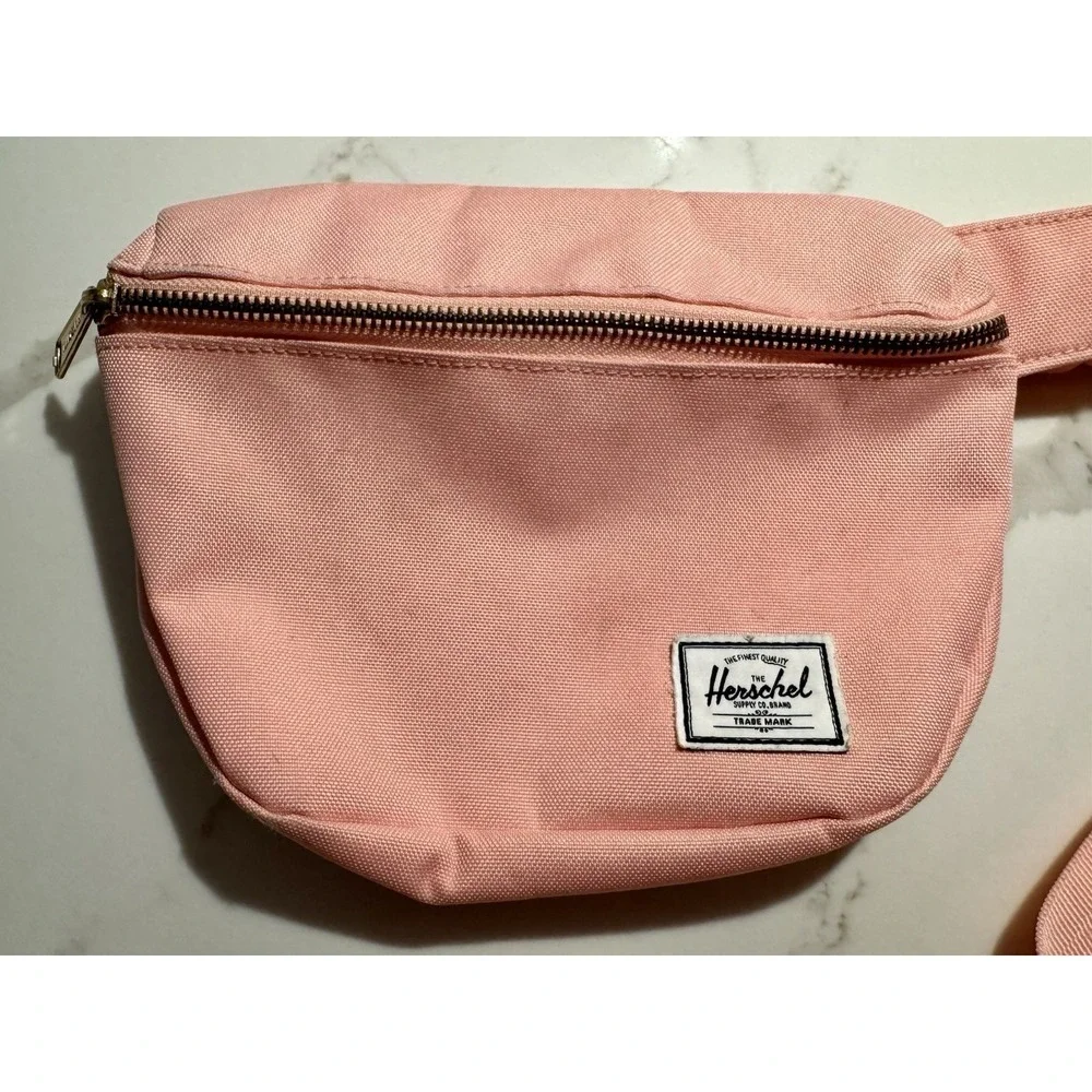 Herschel Belt Bag Fanny Pack Errands Coral Pink Hiking Utility Coquette