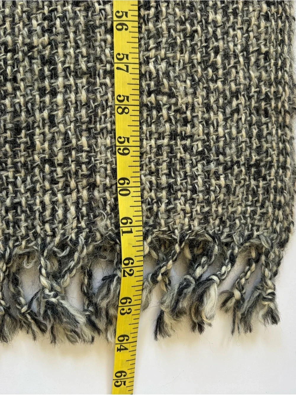 Hand made in Peru soft fringe