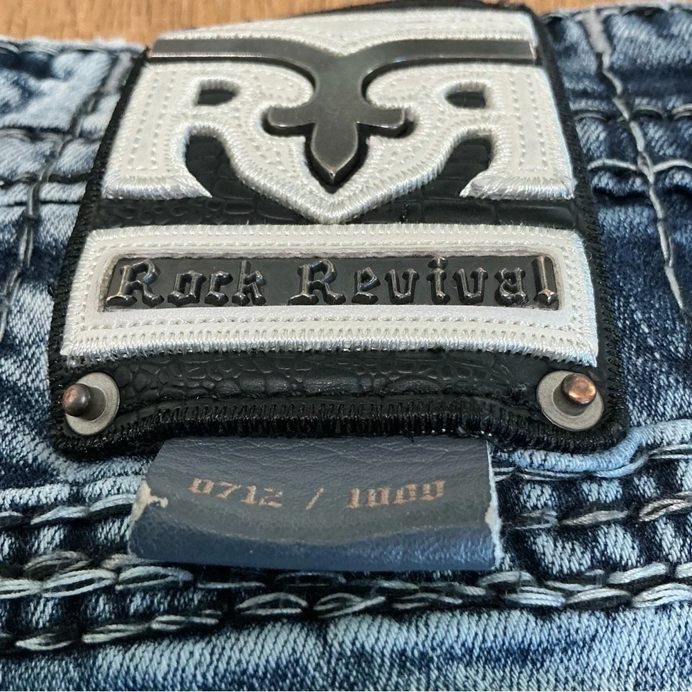 ROCK REVIAL MENS JEANS COLLECTORS EDITION 712/1000 SIZE 36