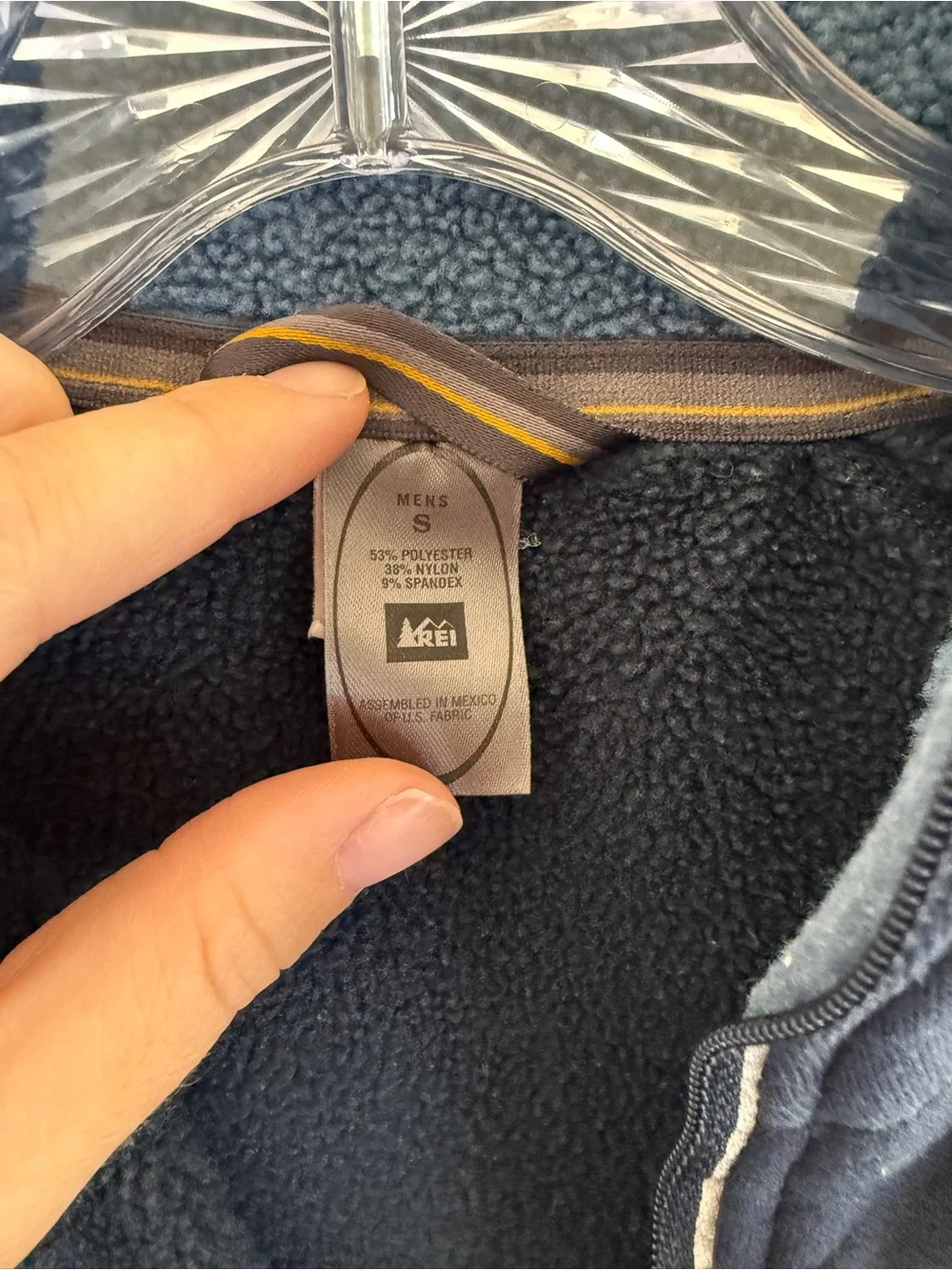 REI Dark Navy Half-Zip Pullover