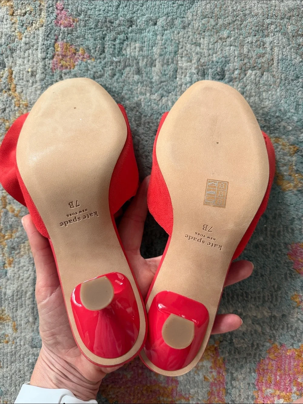 Kate Spade Flourish Heeled Sandal - EUC - 7B