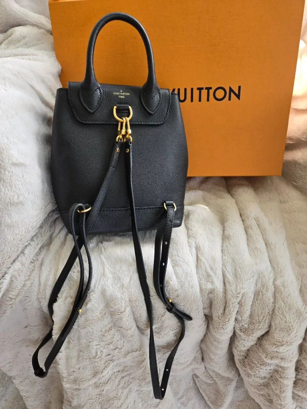 Louis Vuitton Lock Me Mini Backpack