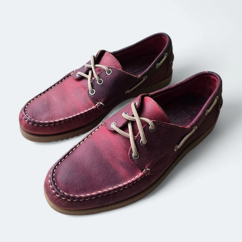 Allen Edmonds beige laces
