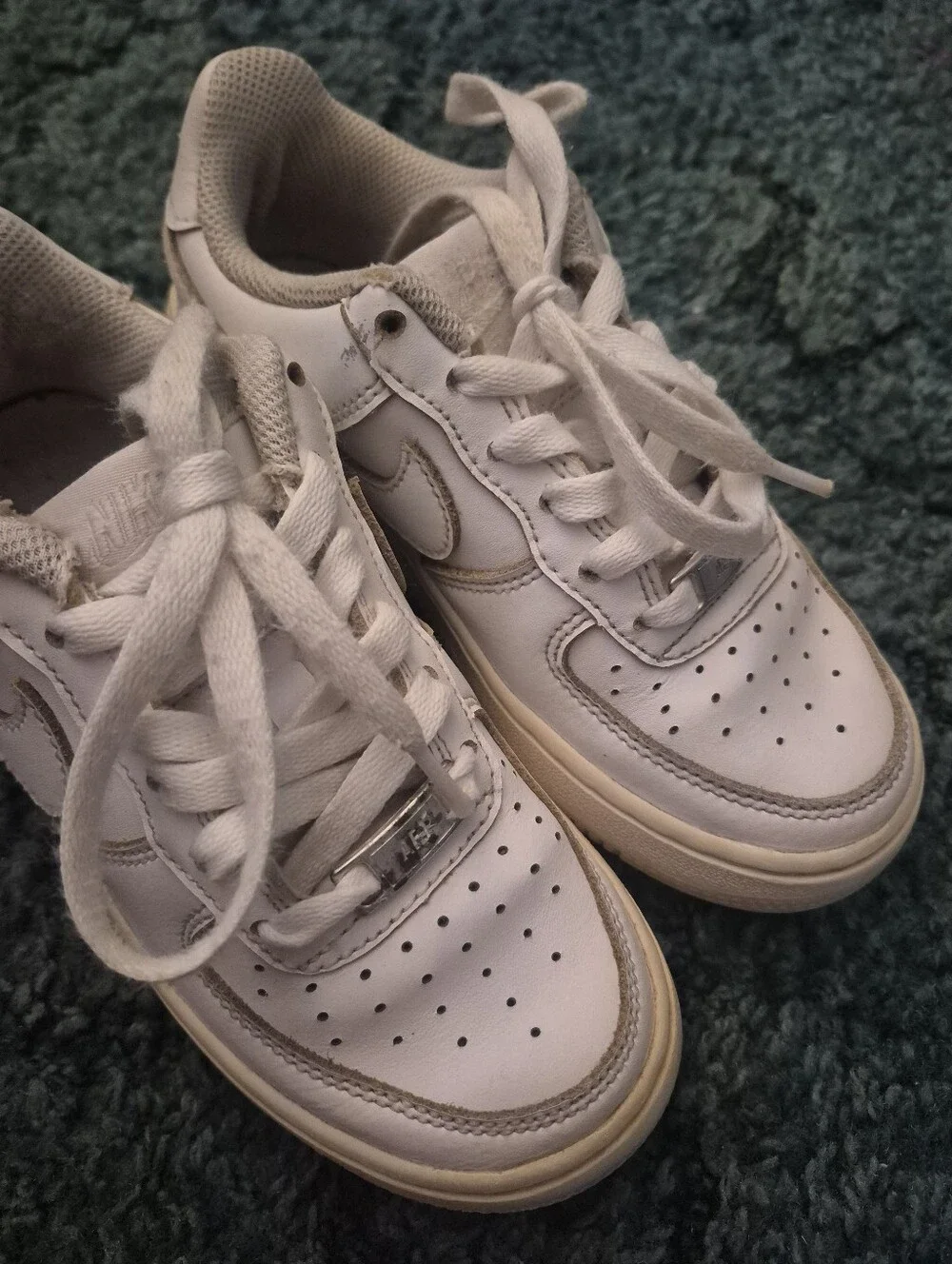 Nike Air Force all logo sneakers