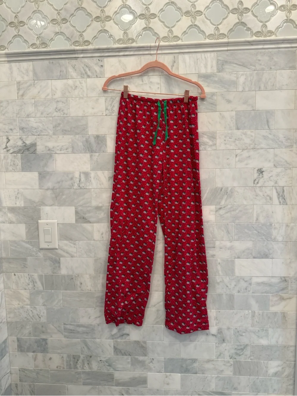 Vineyard Vines Santa pajama pants