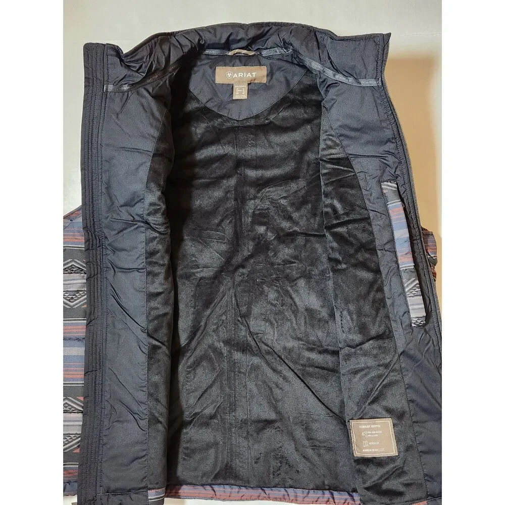 Ariat Crius Insulated Vest Southwestern Rust Men’s XL