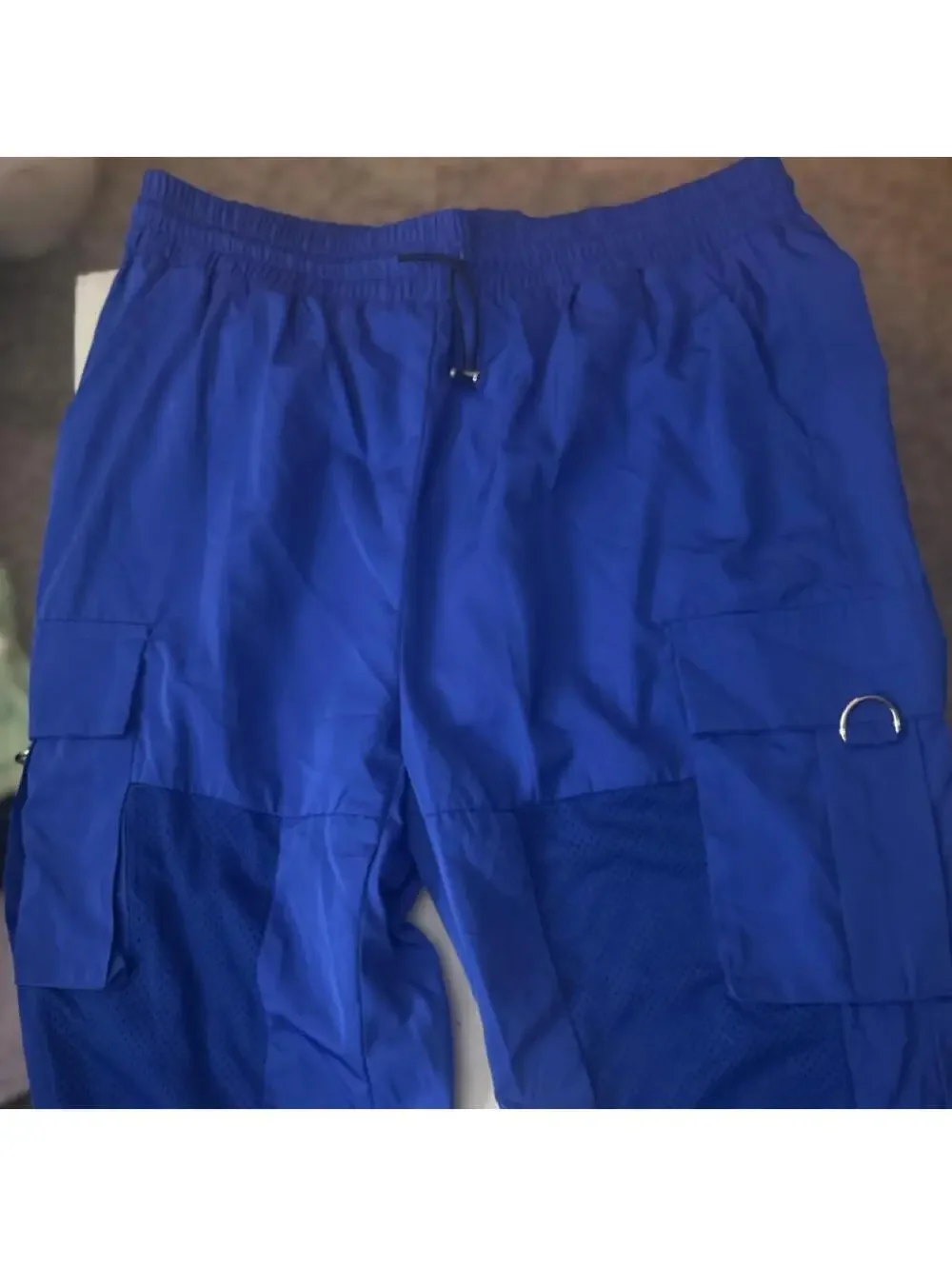 Capsulle blue mesh panel track suit set New with tags. Size: L