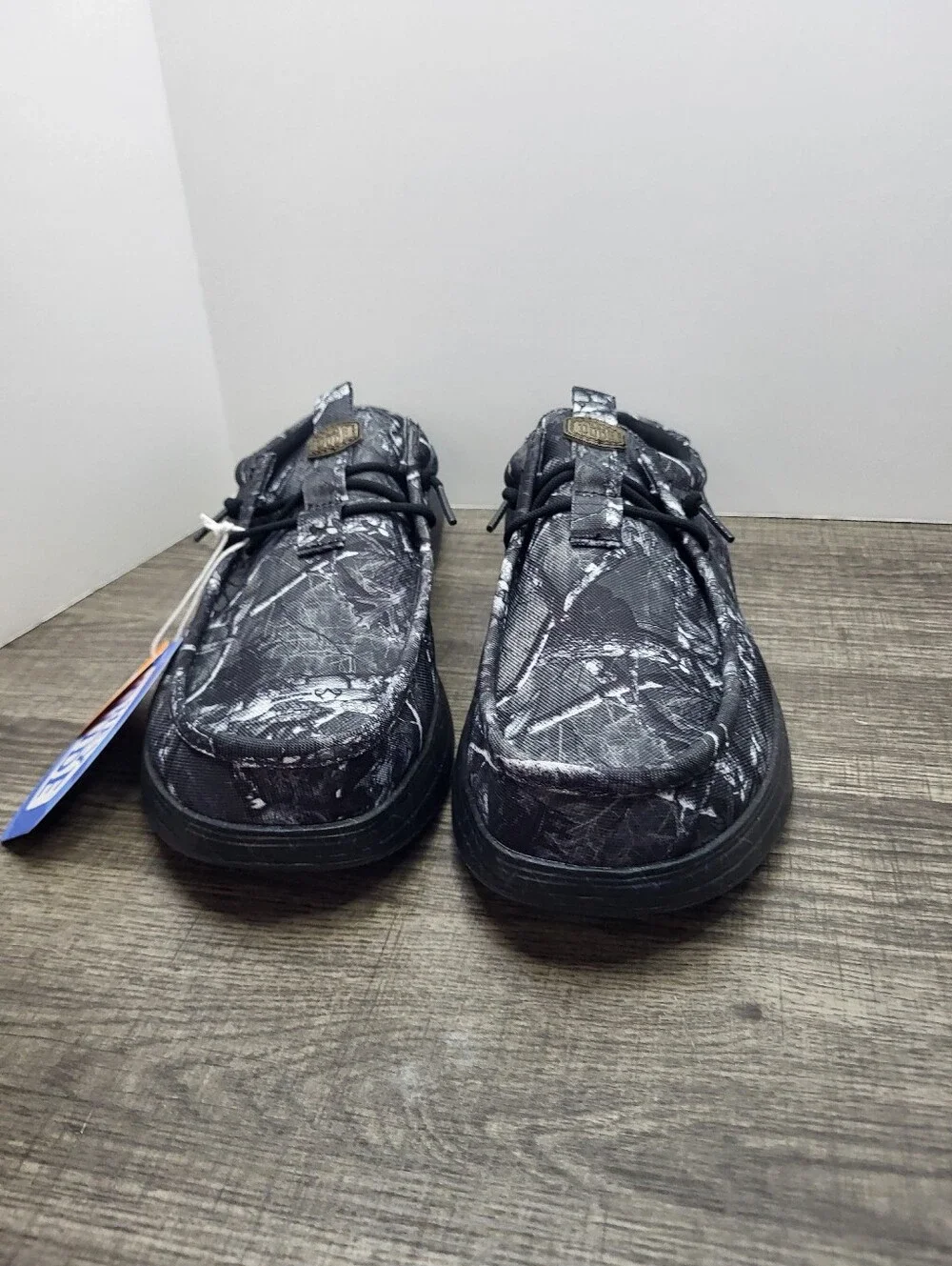 Hey Dude Jelly Roll Limted Edition Wally Comf Slip-On Black Camo Men US 11 New