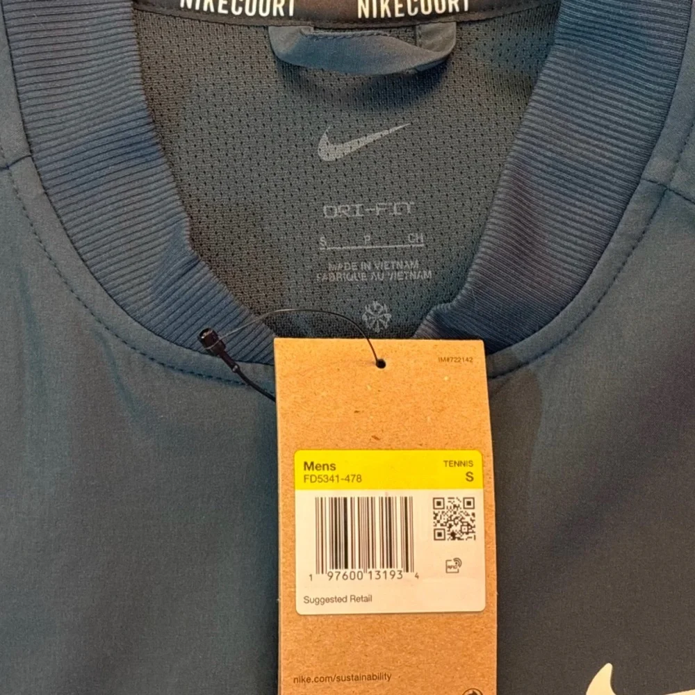 Nike Court NikeCourt DRI-FIT Advantage ADV Men's Tennis Jacket FD5341-478 Size S