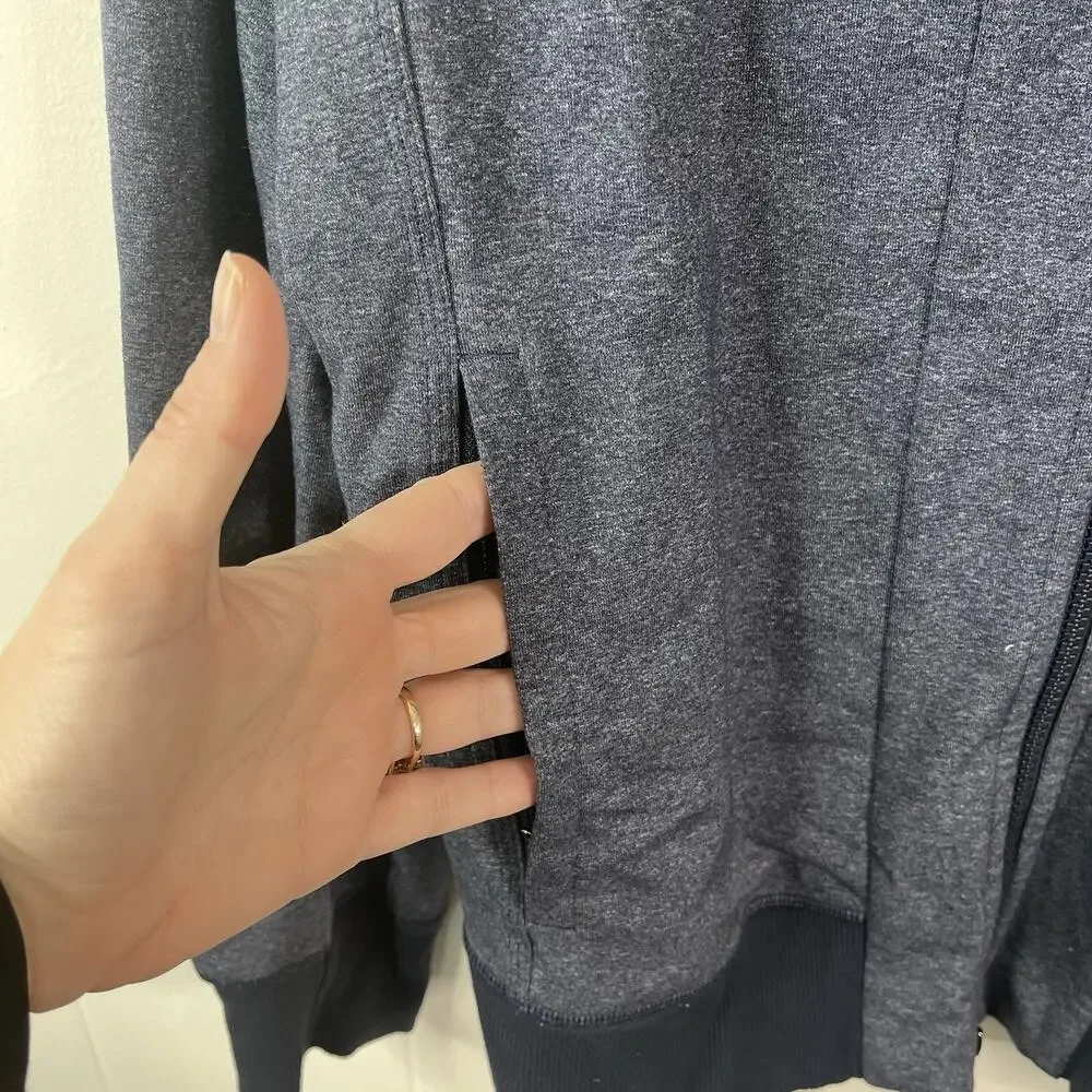 Lululemon Post Gravity Jacket Mens Medium Heathered Inkwell