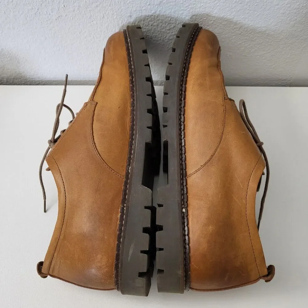 BIRKENSTOCK Timmins Oxfords Mens 11 / 44 Brown Leather Lace Up Shoes Sneakers