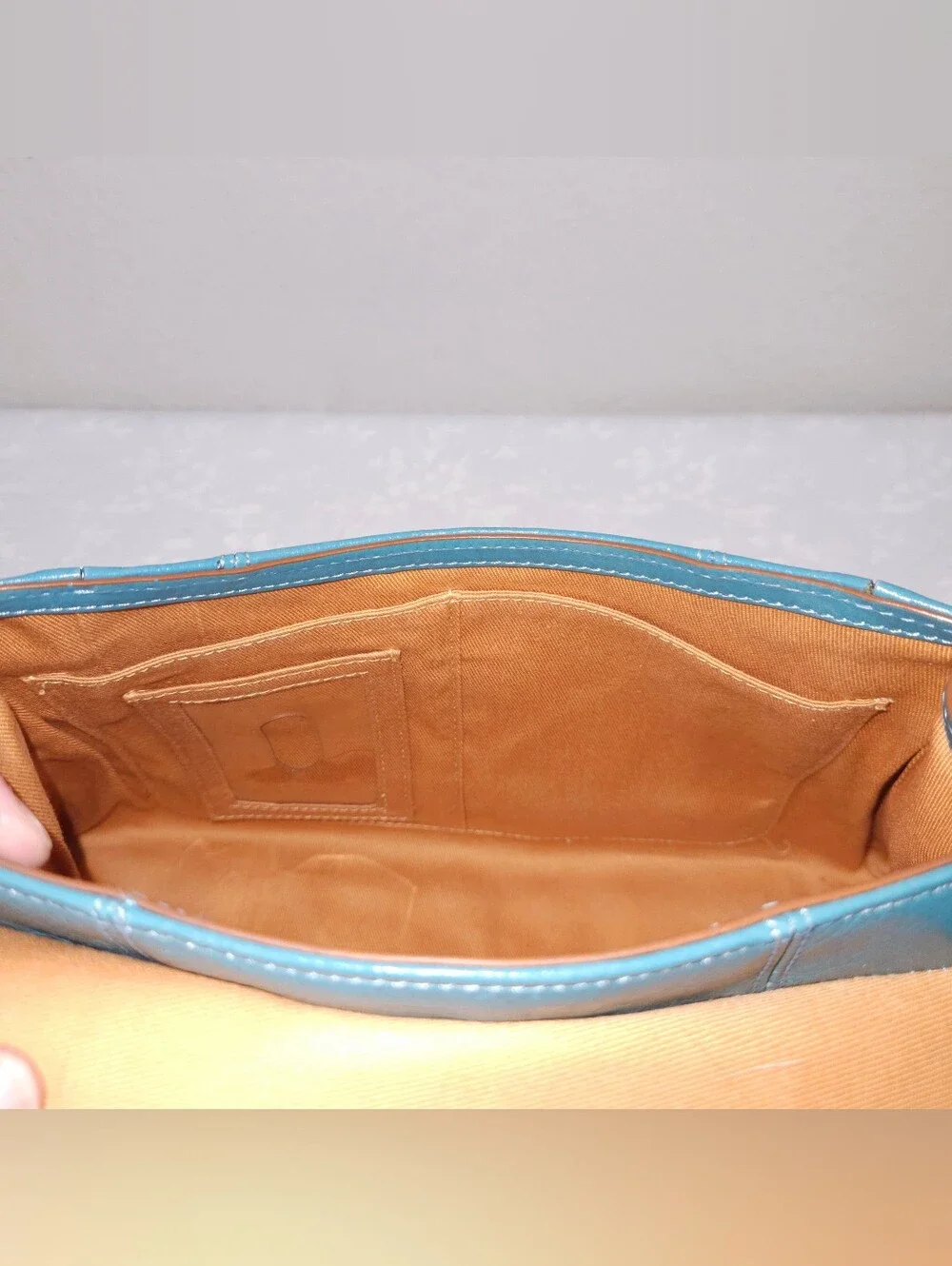 HOBO turquoise leather