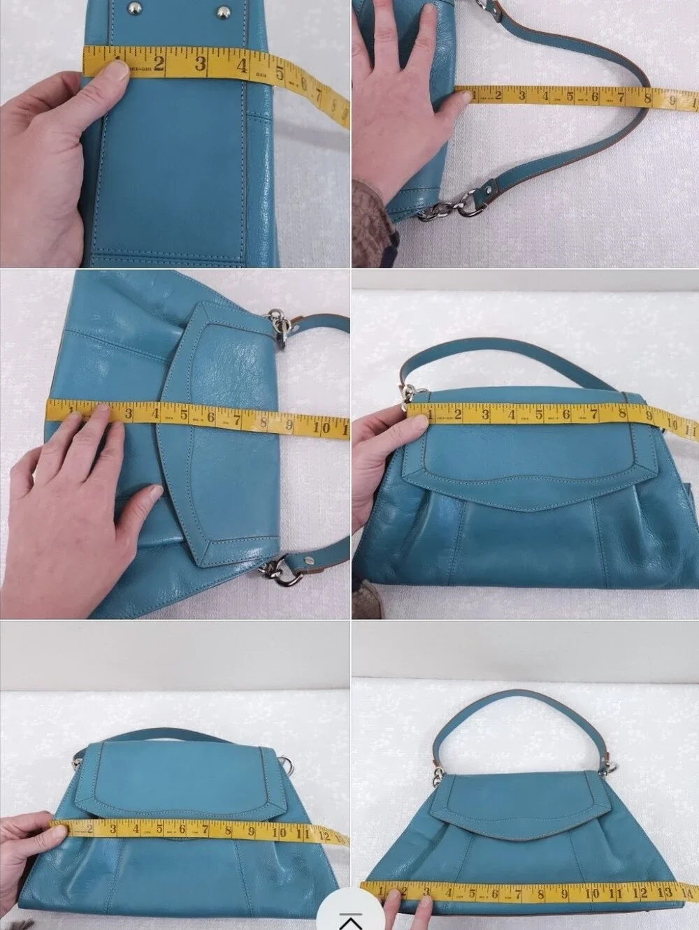 HOBO turquoise leather