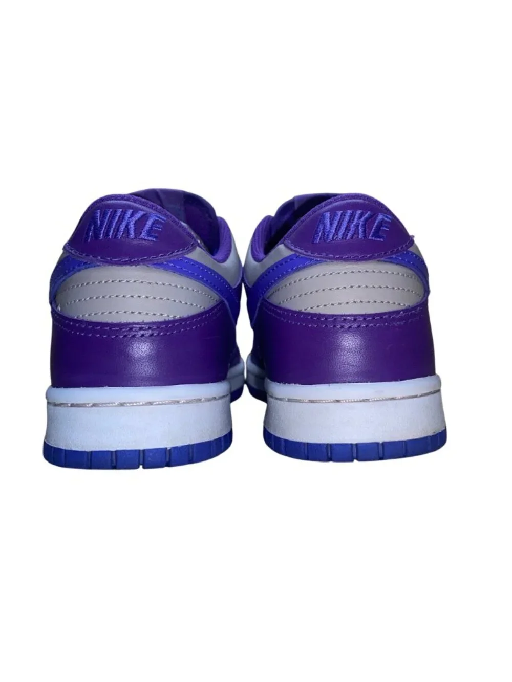 Nike Youth Wild Grape & Persian Violet Dunk Low Retro Athletic Sneakers Size 6Y