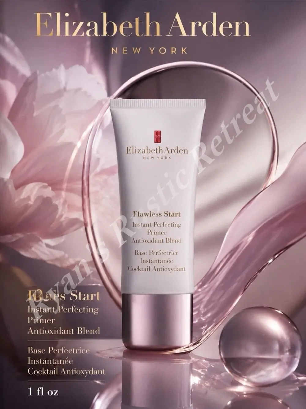 Elizabeth Arden Flawless Start Instant Perfecting Primer 1fl.oz./30ml NWOB