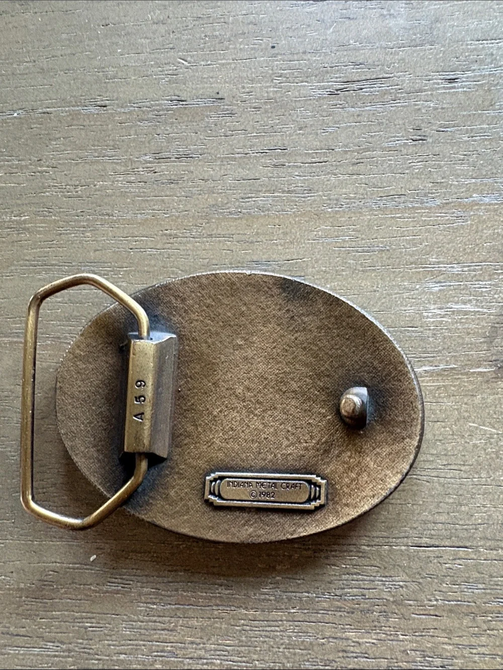 Indiana Metal Craft raised wear patina
