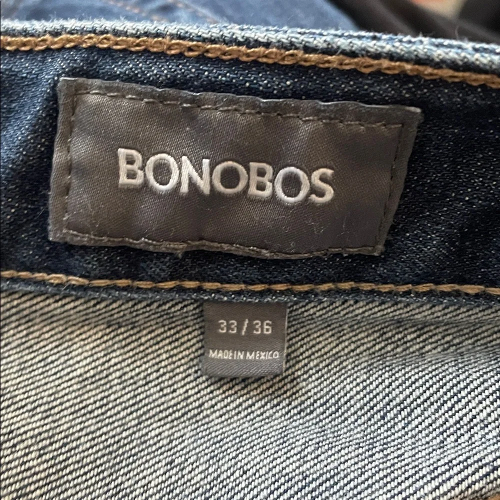 bonobos mens tailored blue jean