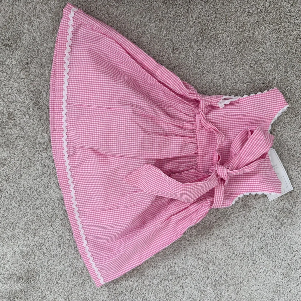 Lil Cactus pink gingham