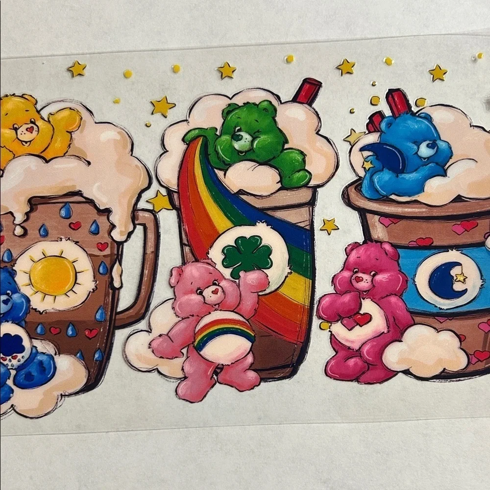 Care Bears Cups Cup Decal (68)