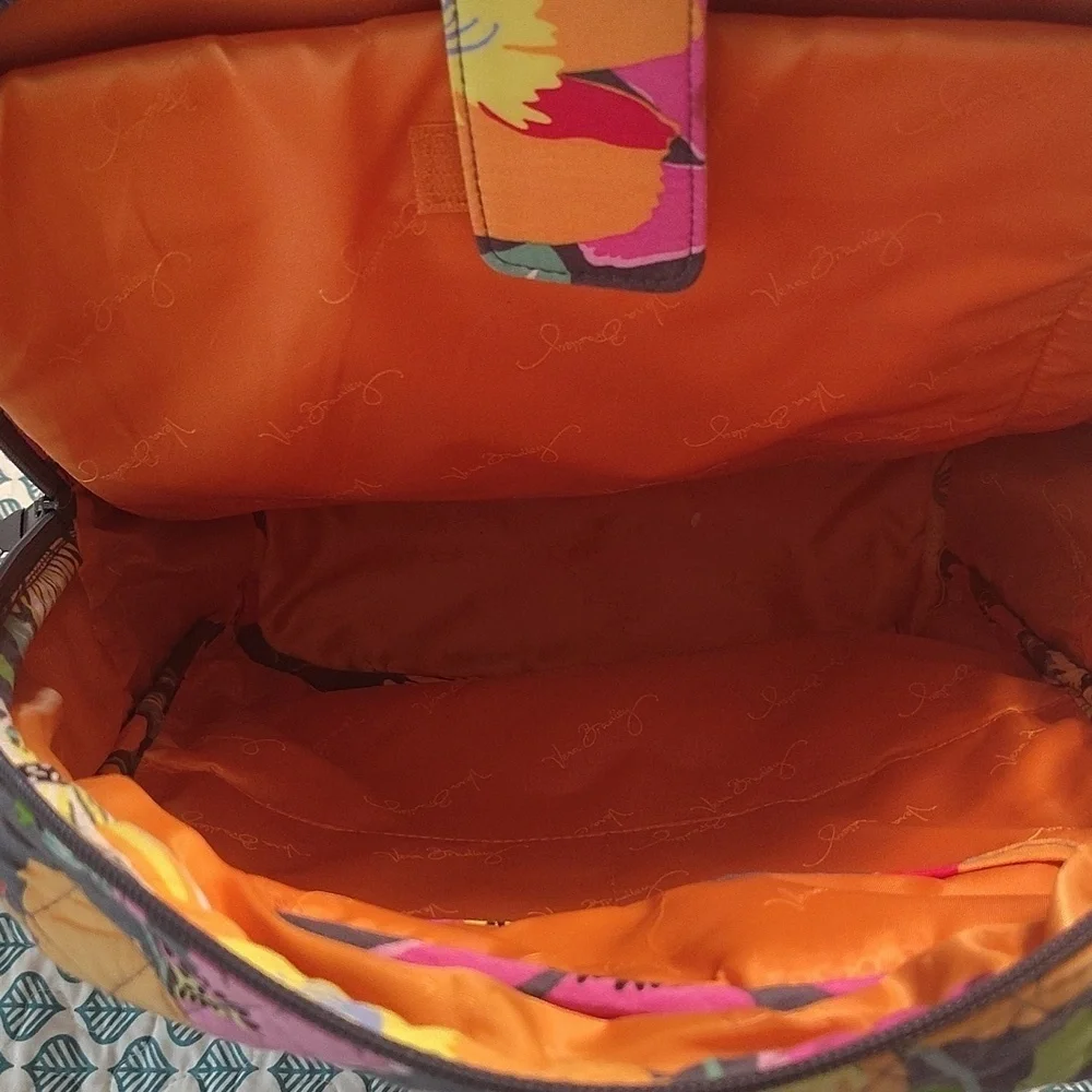Vera Bradley light backpack measurements