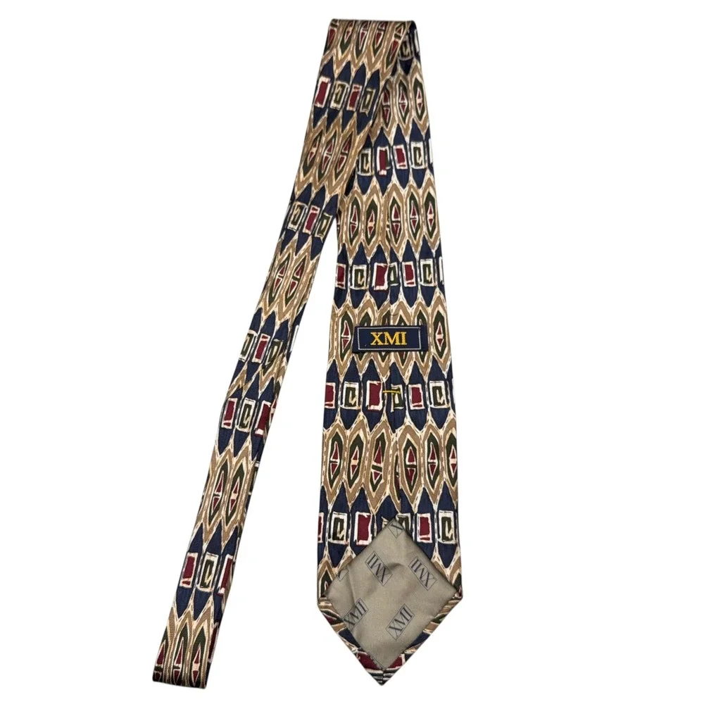 XMI silk tie
